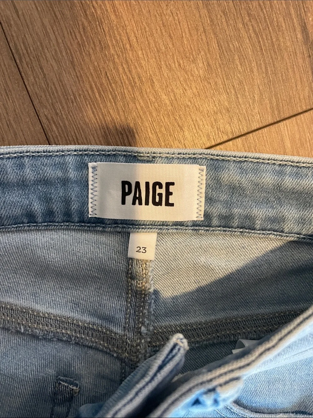 Paige Marlow High Rise Skimmer Flare Jeans- size 23